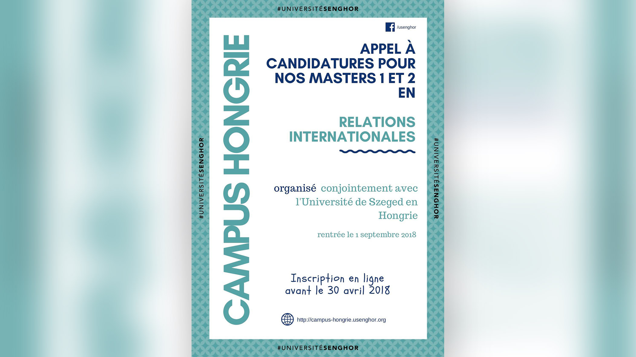 senghor université appel à candidature - HONGRIE