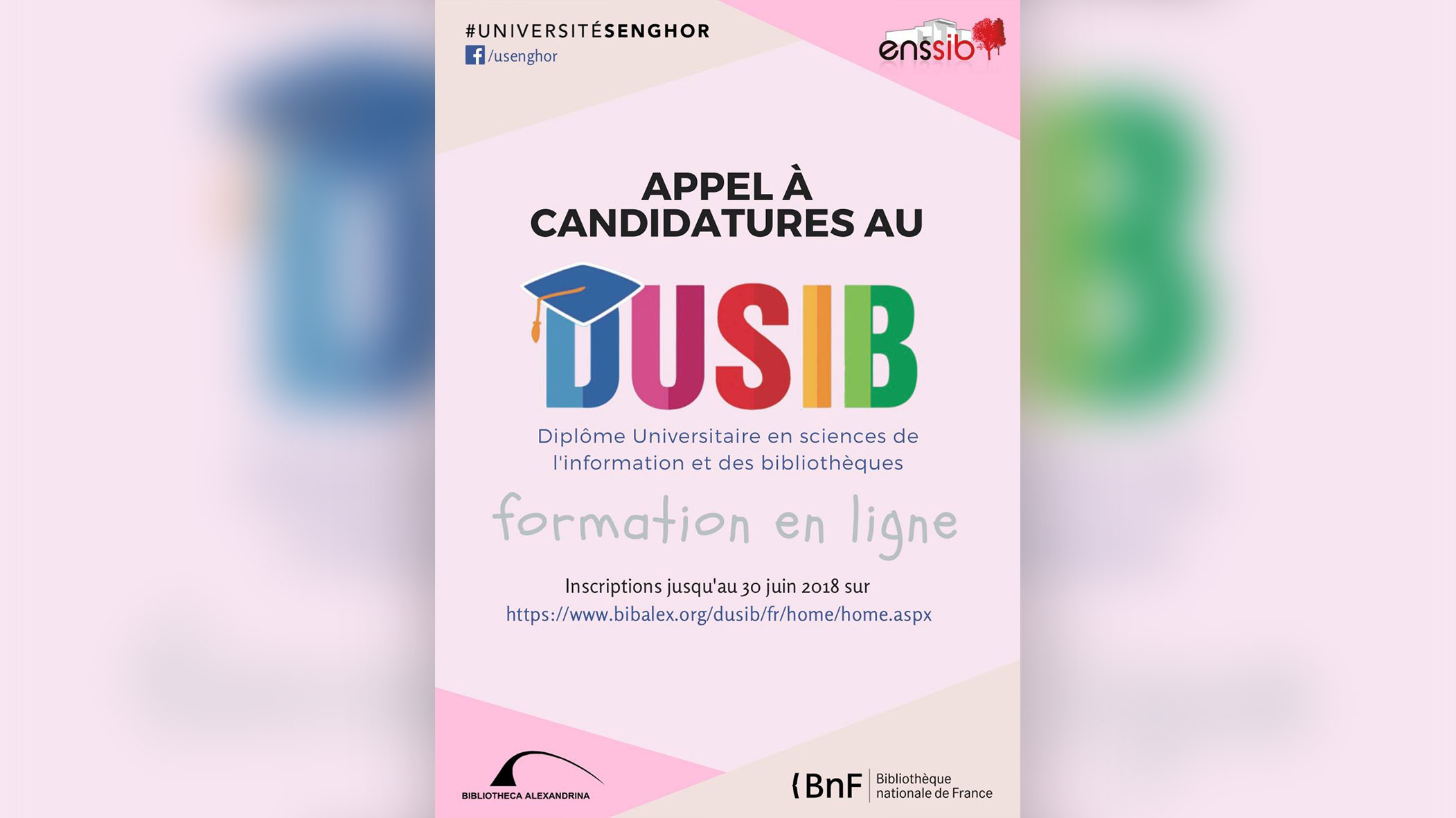 senghor université appel à candidature - dusib