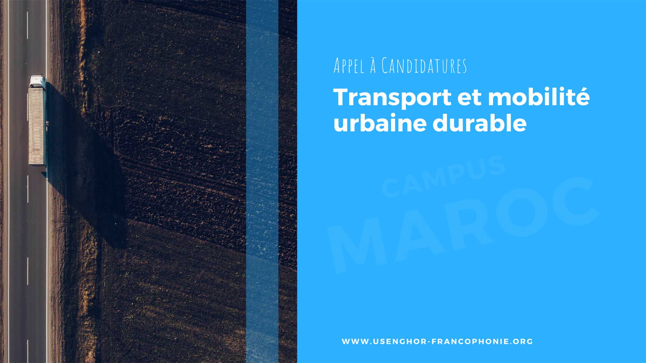 USenghor transport et mobilité urbaine