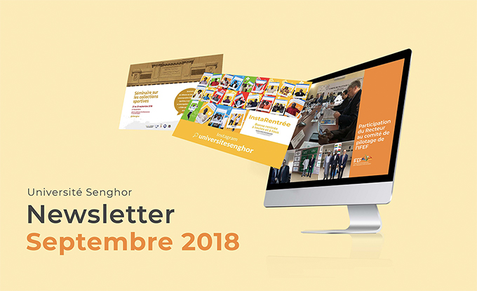 Newsletter Université senghor-Septembre 2018