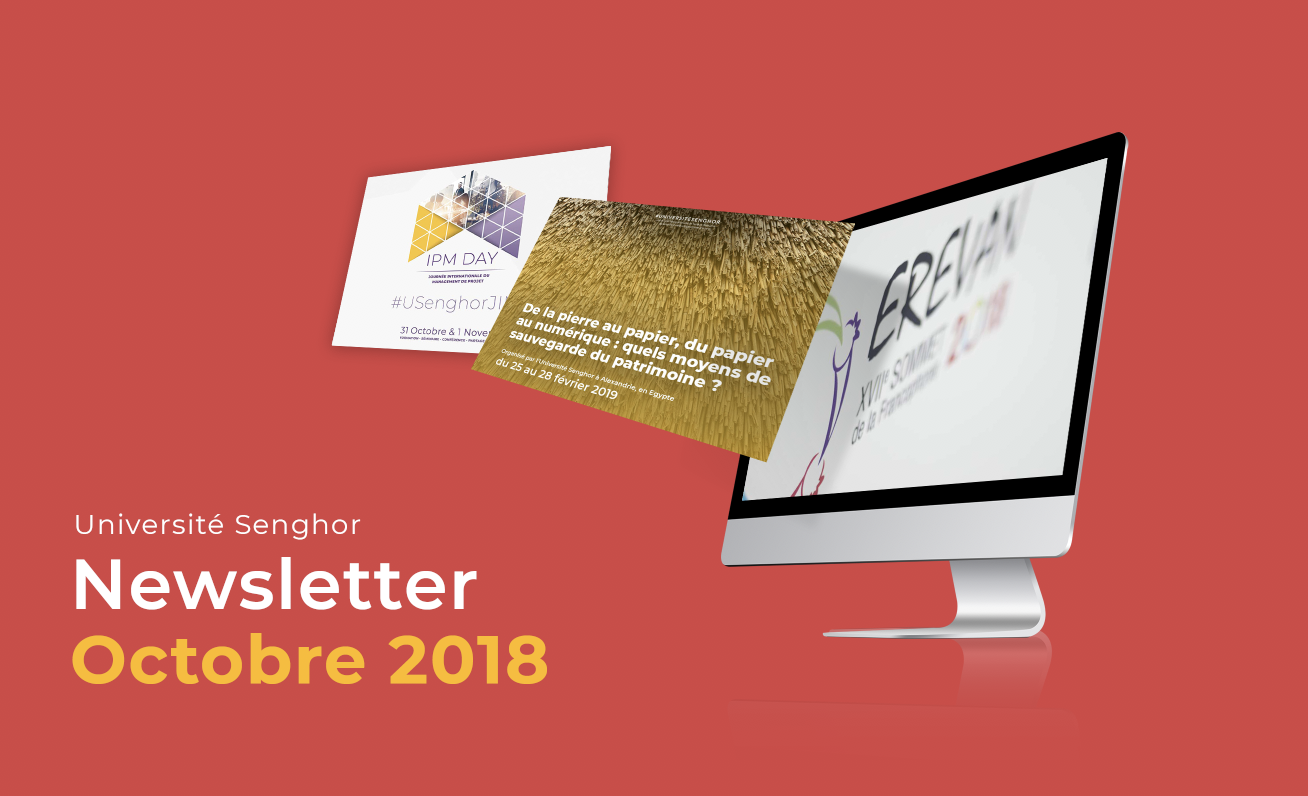 Newsletter Université senghor-Octobre 2018