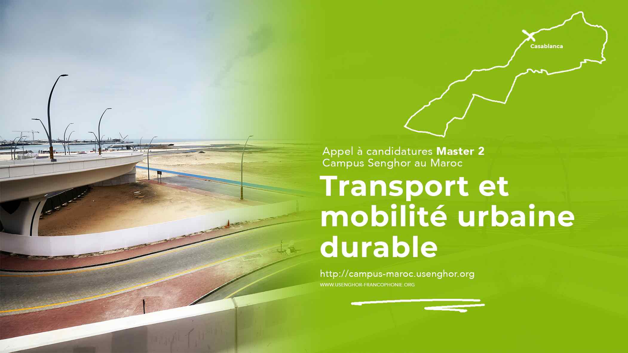 Master 2 transport et mobilité urbaine universitee senghor