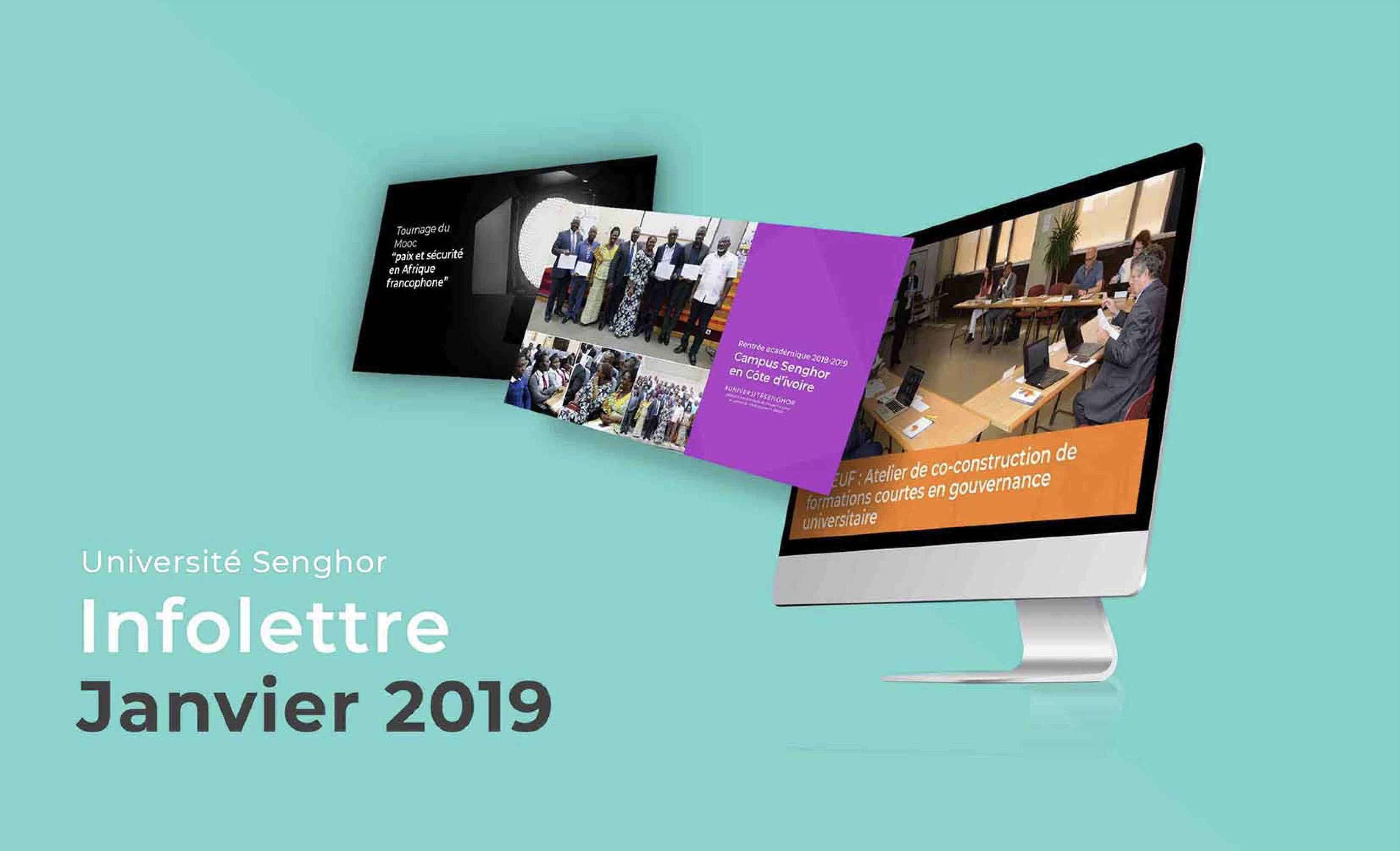 Infolettre Universite Senghor - Janvier 2019
