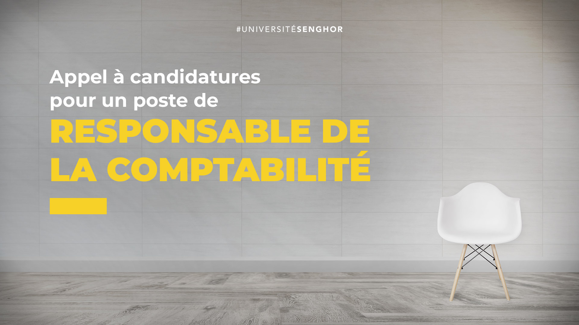 Universite Senghor RECRUTEMENT COMPTABLE