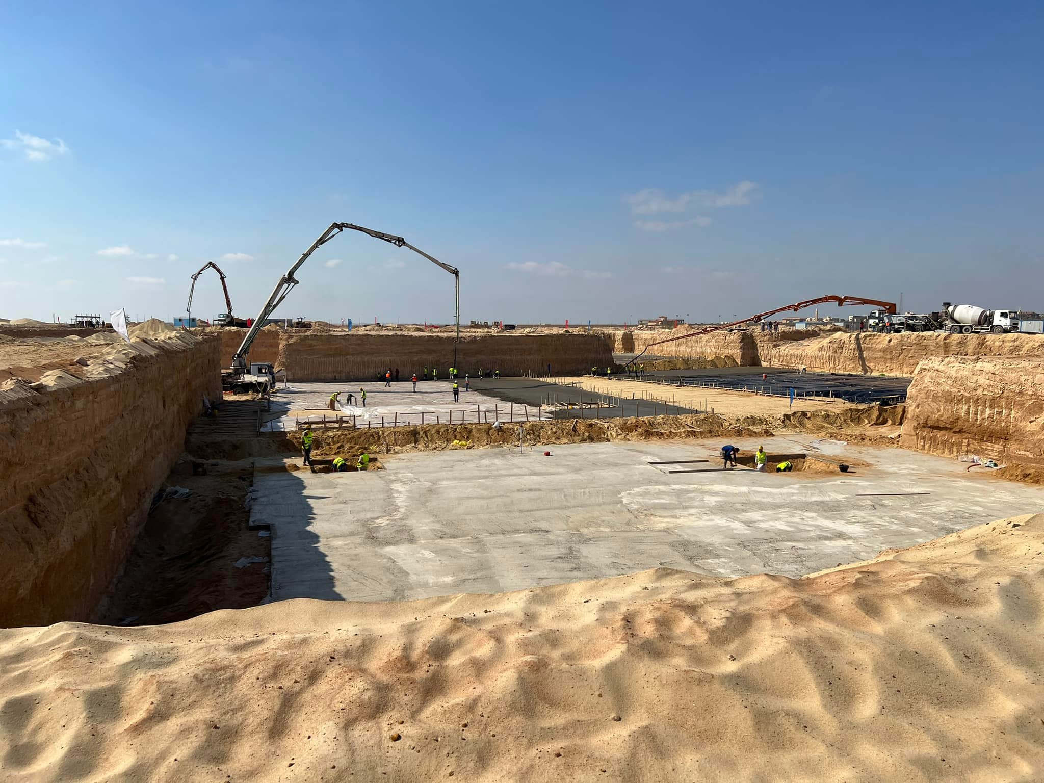 Site université Senghor en construction