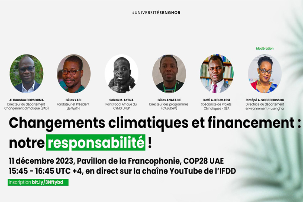 COP28 Université Senghor