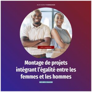 Appel à candidatures - Formation certifiante en "Montage de projets intégrant l’égalité femmes et hommes"
