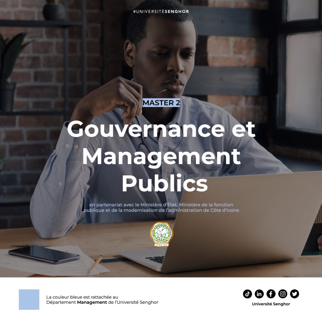 Master 2 en Gouvernance et Management Publics (GMP)