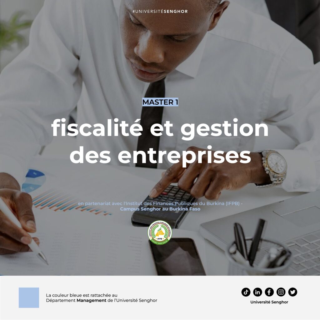 M1 en fiscalité et gestion des entreprises