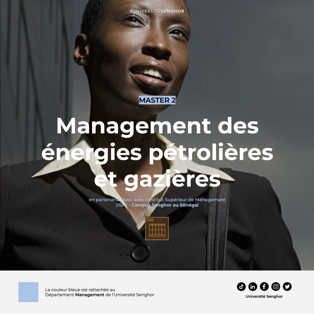 M2- Management des énergies pétrolières et gazières